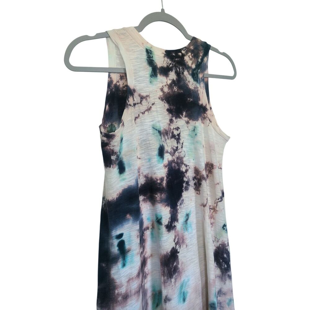 GILDA MIDANI Rio Brazil Tie Dye Tank Swing Dress Cotton Size Small - Picture 6 of 7